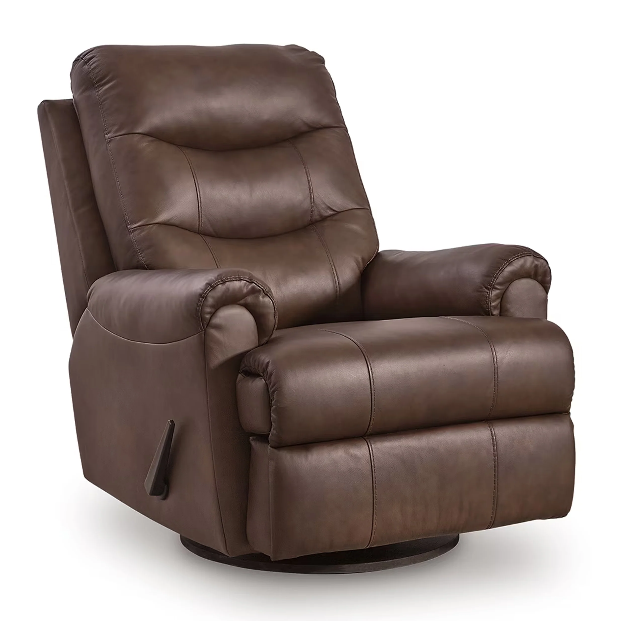 Flynwood - Swivel Glider Recliner - Espresso
