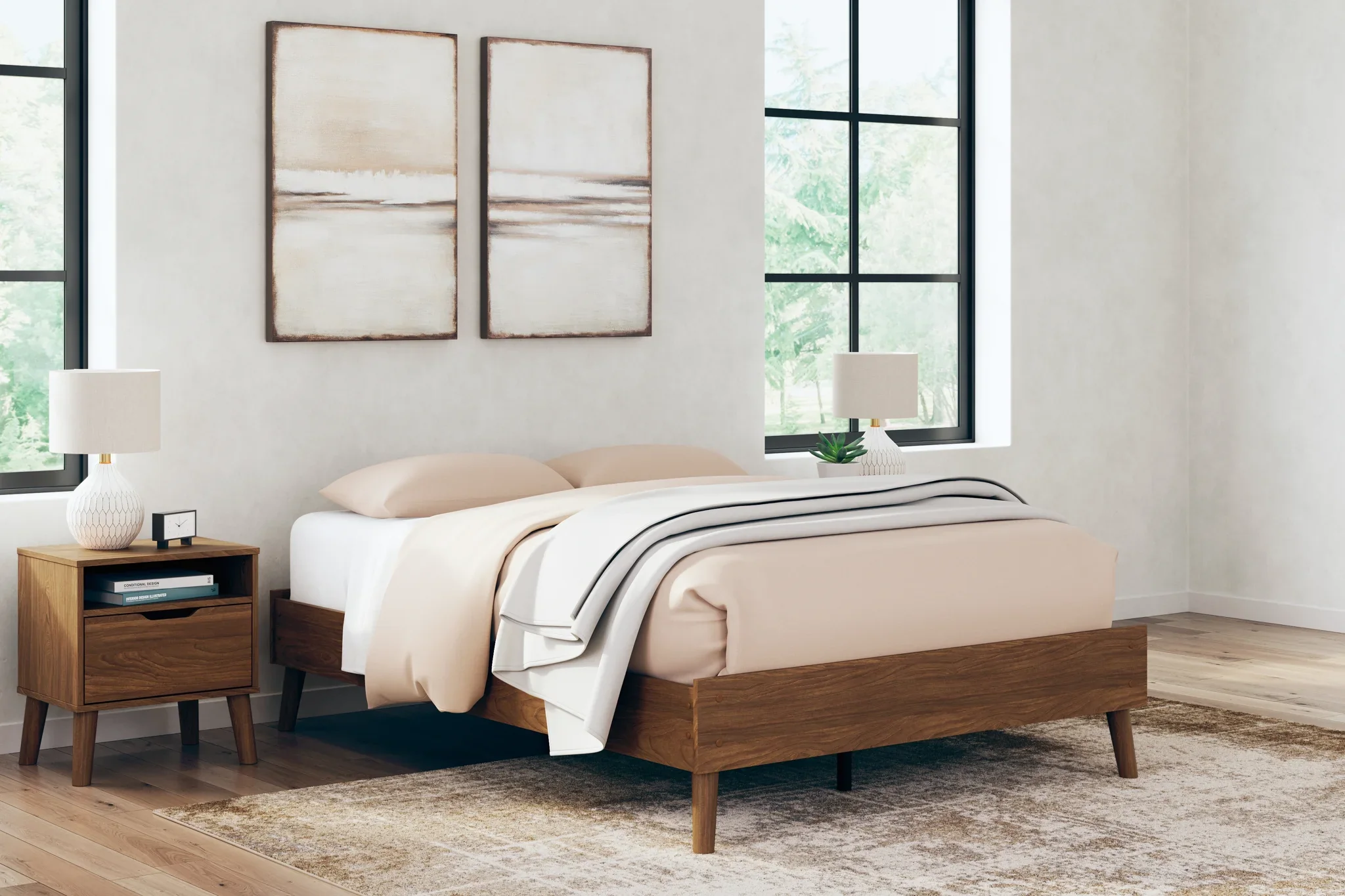 Fordmont - Auburn - Full Platform Bed - Image 3