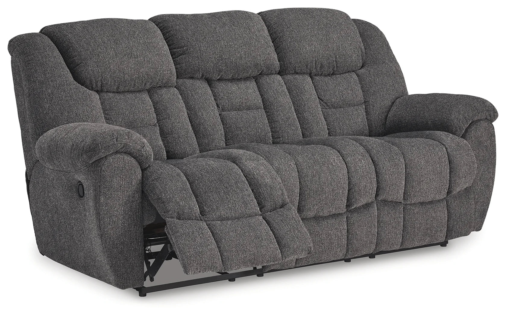 Foreside - Charcoal - Reclining Sofa - Image 3