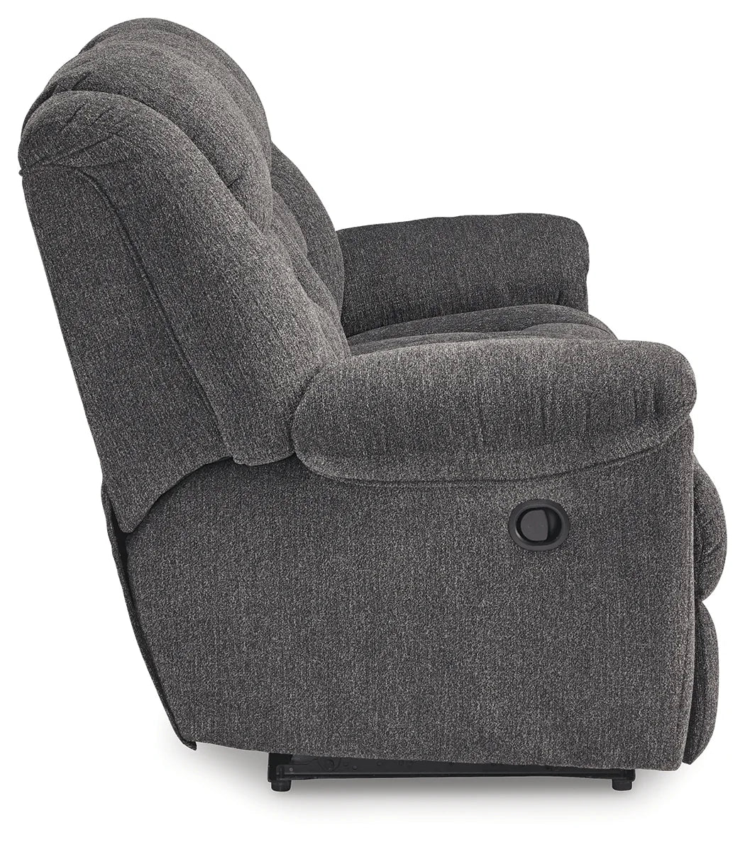 Foreside - Charcoal - Reclining Sofa - Image 5