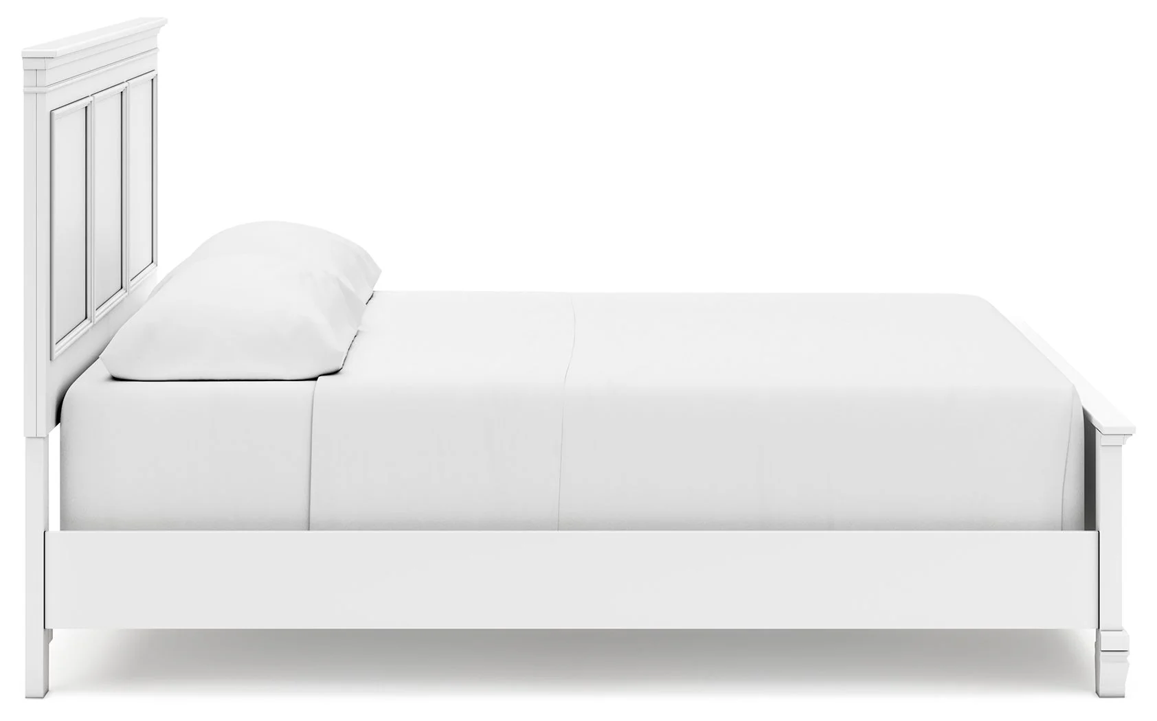 Fortman - White - California King Panel Bed - Image 7
