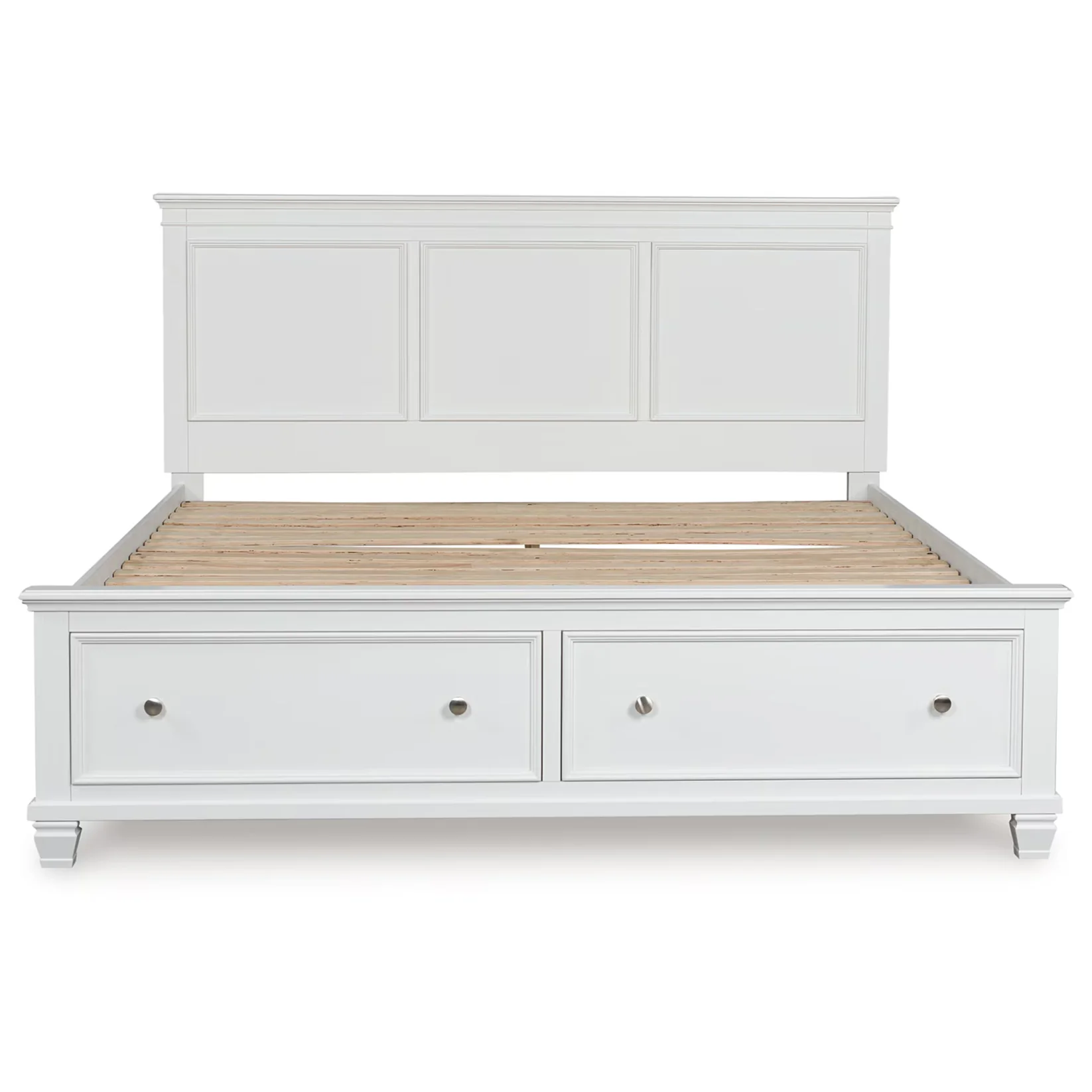 Fortman - White - California King Panel Storage Bed - Image 2