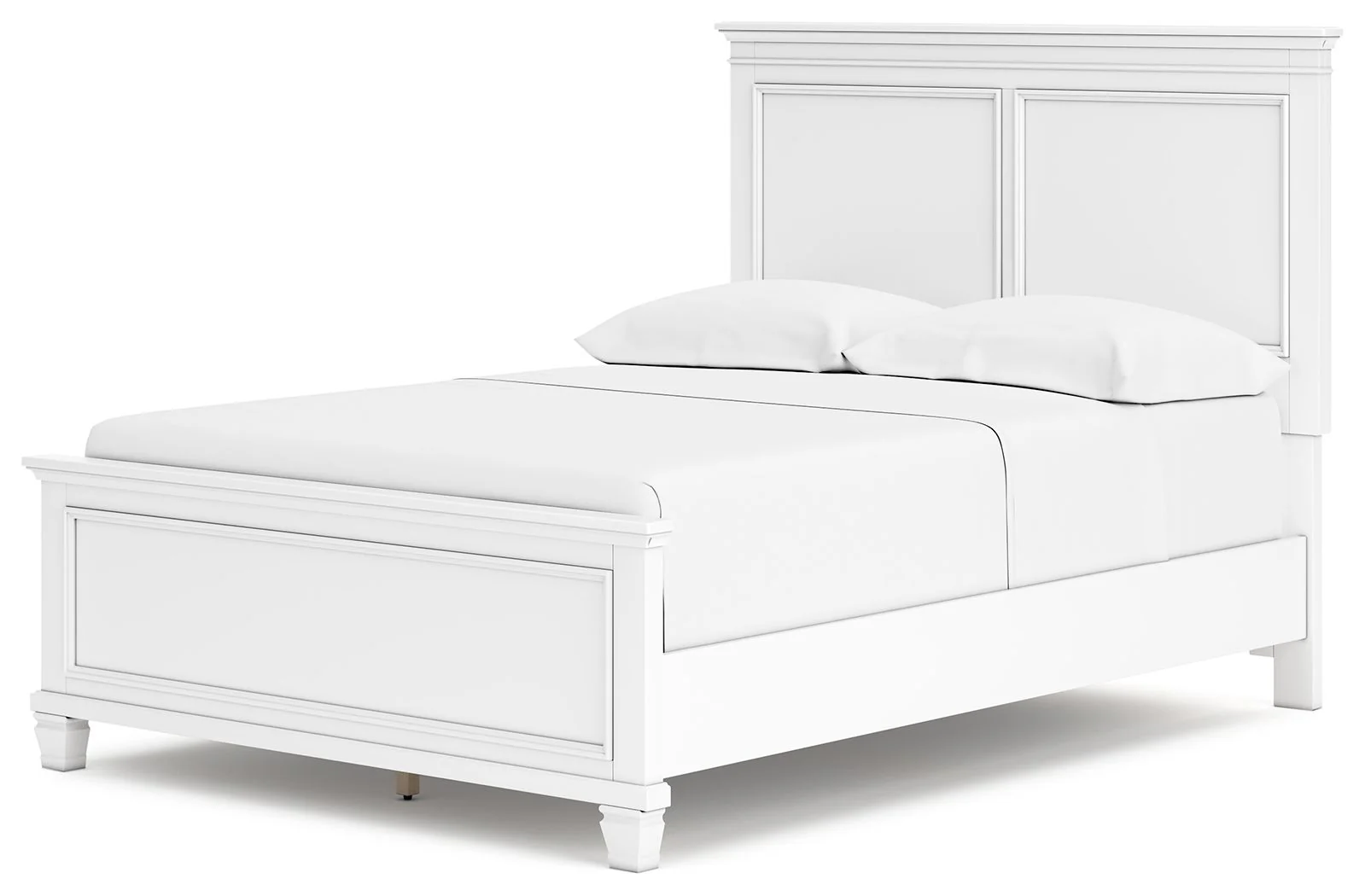 Fortman - White - Full Panel Bed - Image 3