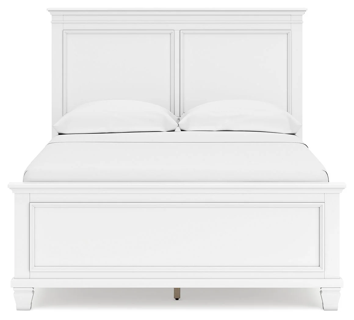 Fortman - White - Full Panel Bed - Image 4