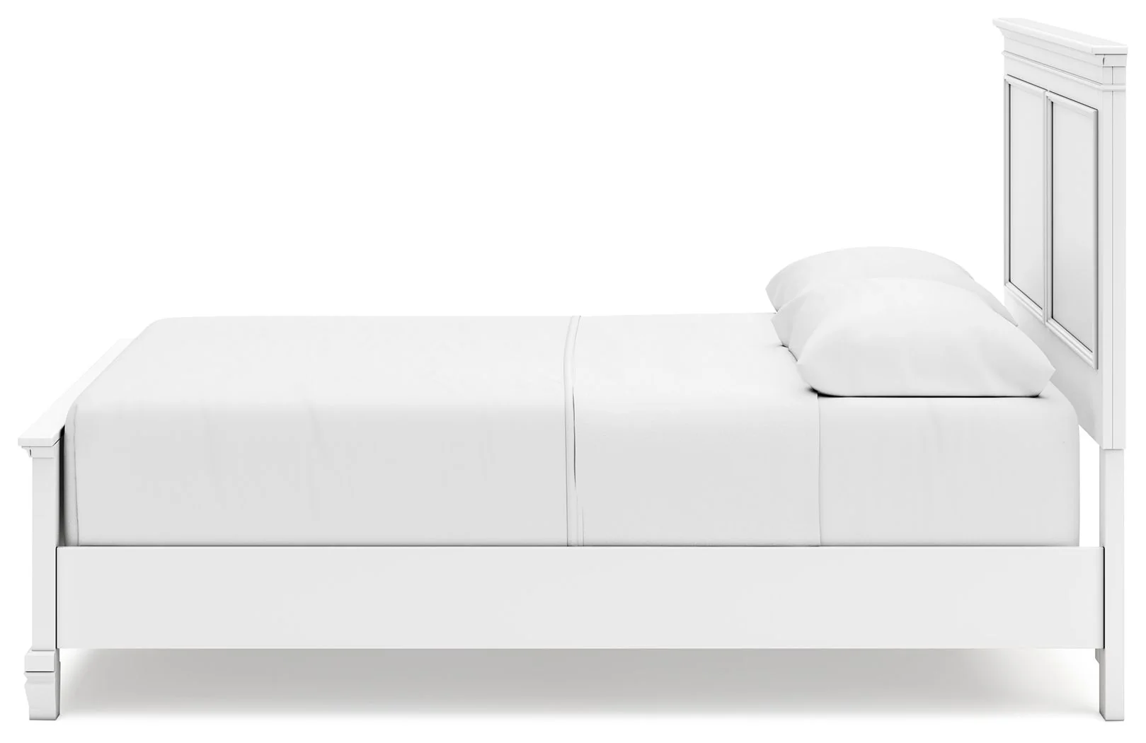 Fortman - White - Queen Panel Bed - Image 6