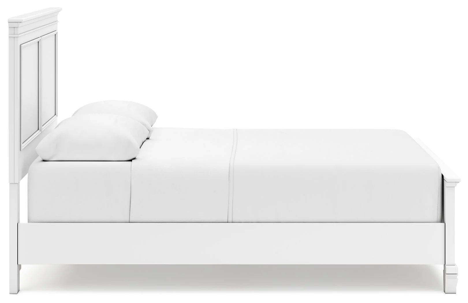 Fortman - White - Queen Panel Bed - Image 7