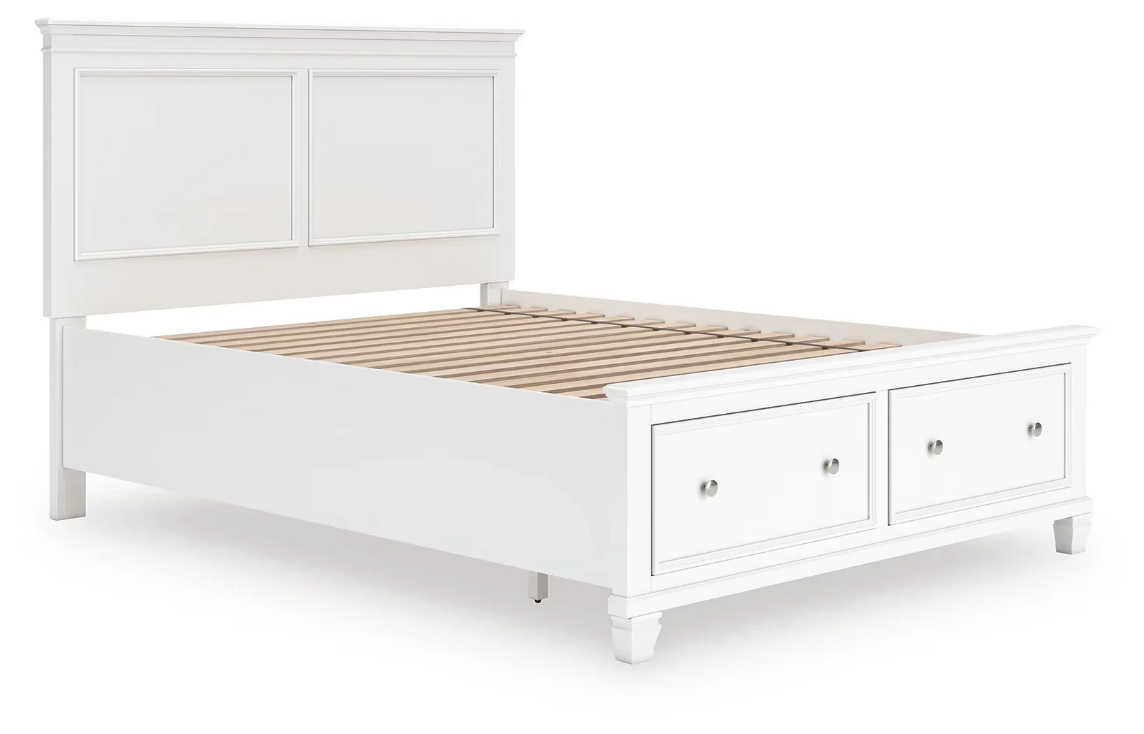 Fortman - White - Queen Panel Storage Bed - Image 3
