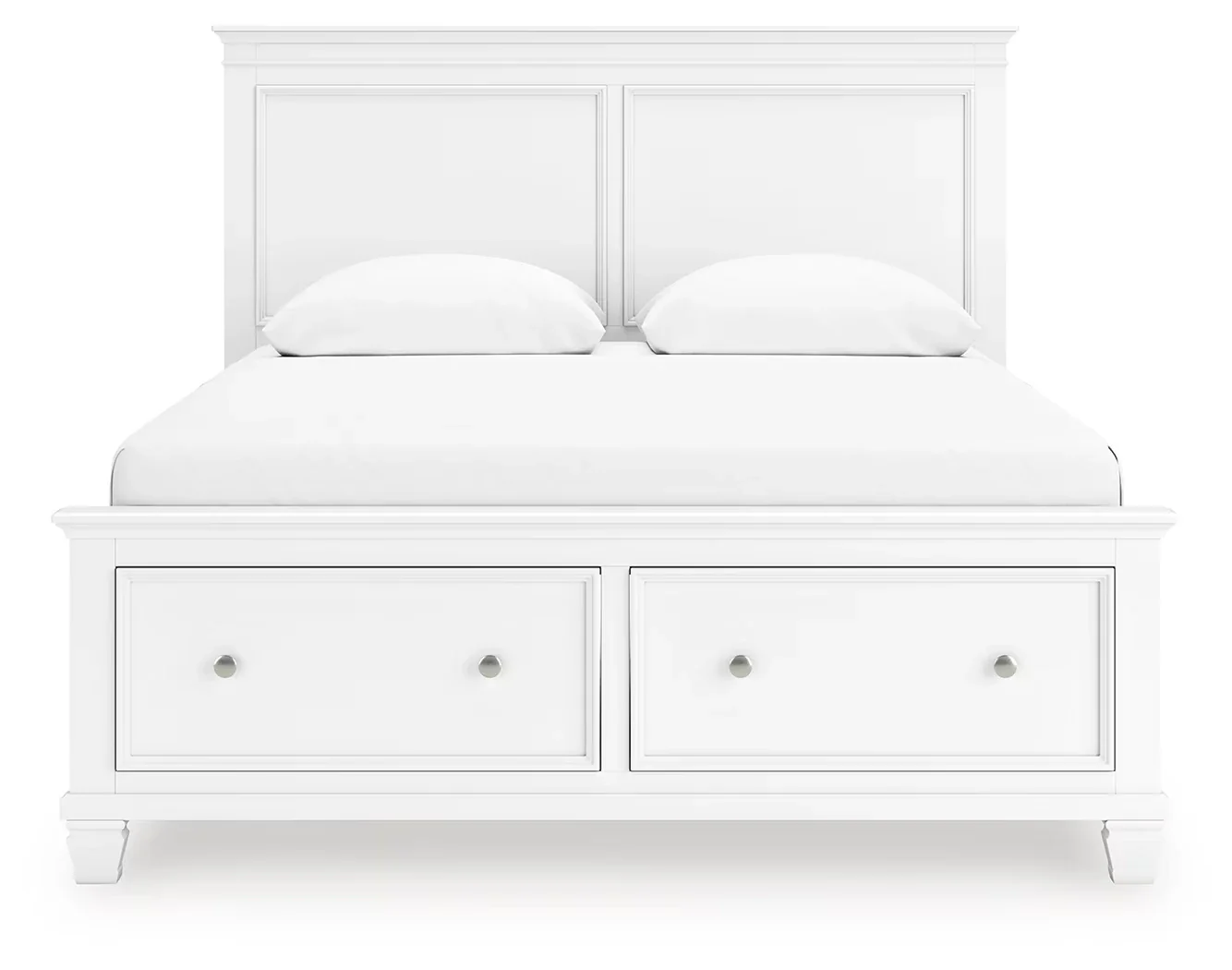 Fortman - White - Queen Panel Storage Bed - Image 4
