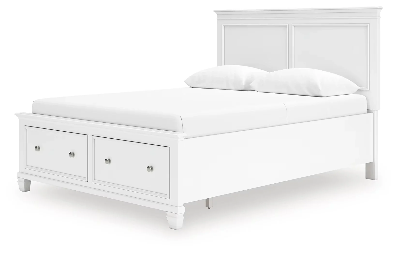 Fortman - White - Queen Panel Storage Bed - Image 5