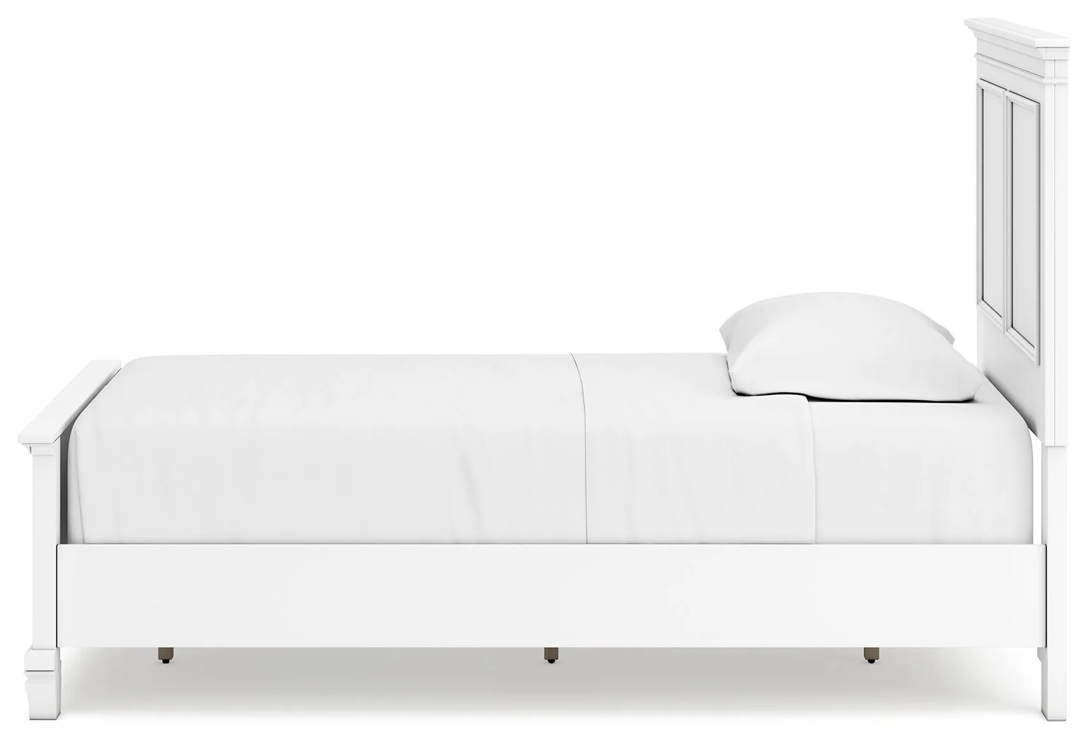 Fortman - White - Twin Panel Bed - Image 8
