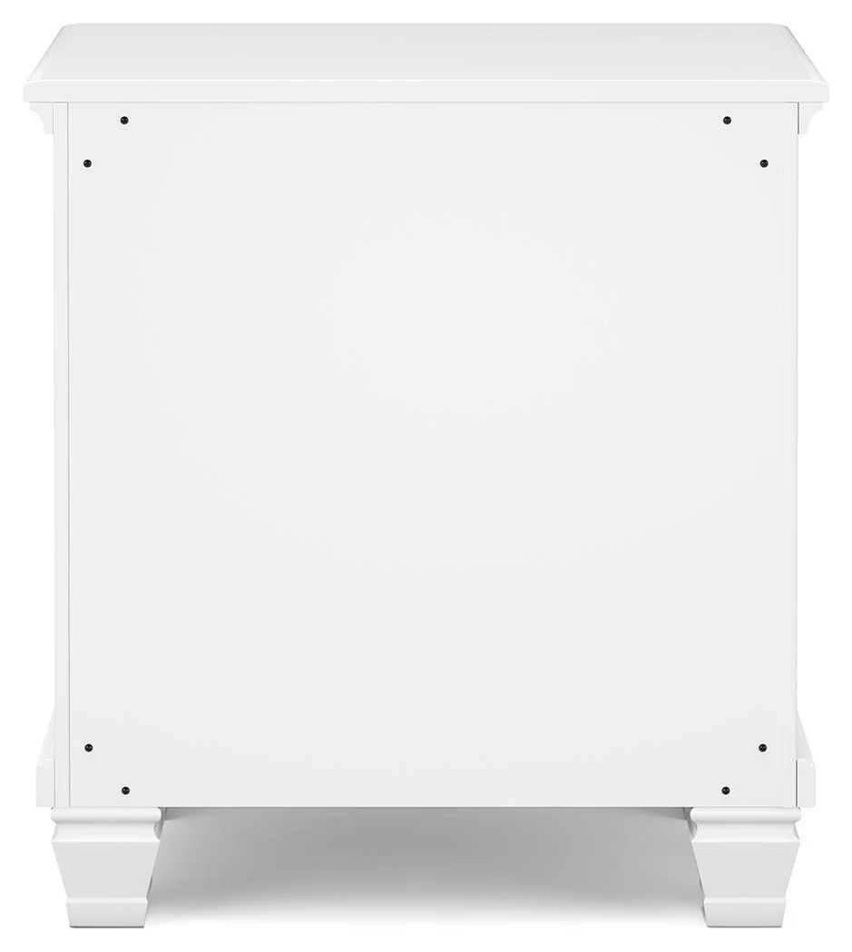 Fortman - White - Two Drawer Night Stand - Image 6