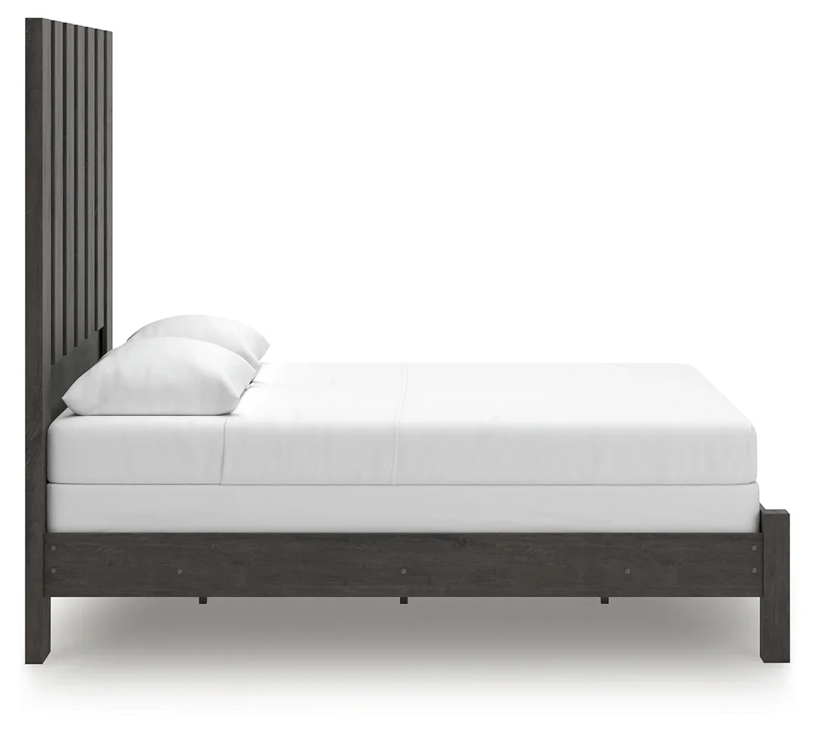 Fraluna - Charcoal - Queen Panel Bed - Image 5