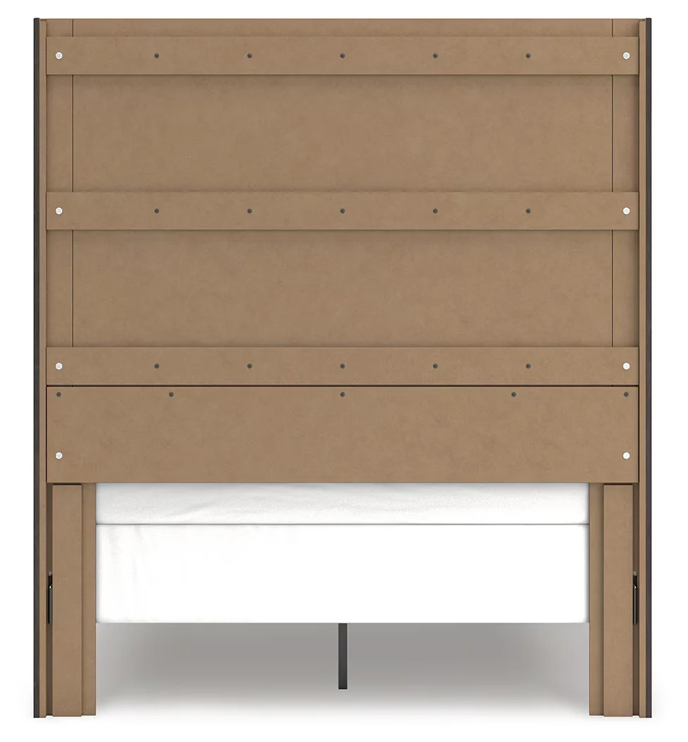 Fraluna - Charcoal - Queen Panel Bed - Image 7
