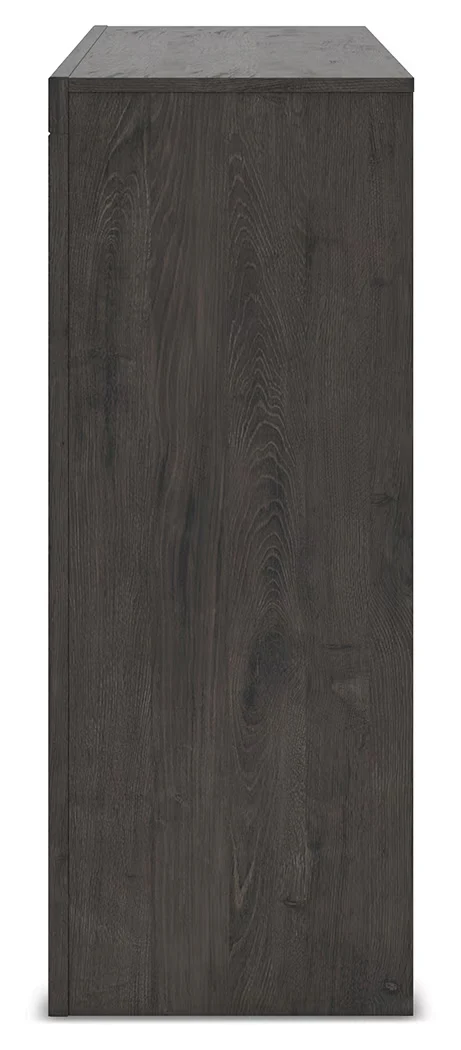 Fraluna - Charcoal - Six Drawer Dresser - Image 8