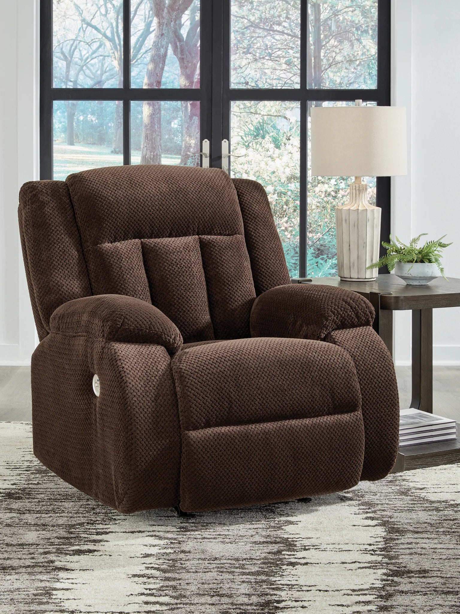 Free Wake - Chocolate - Power Rocker Recliner - Image 3