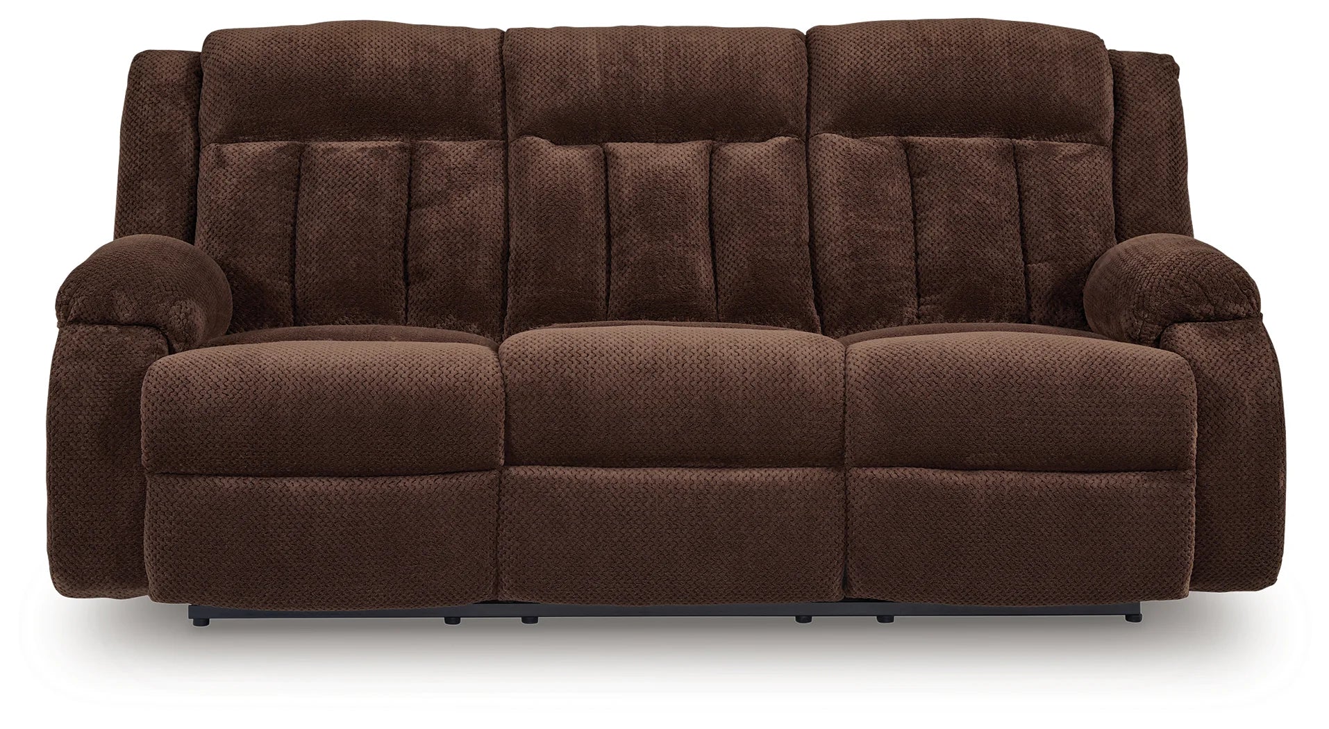 Free Wake - Chocolate - Reclining Power Sofa With Drop Down Table - Image 5