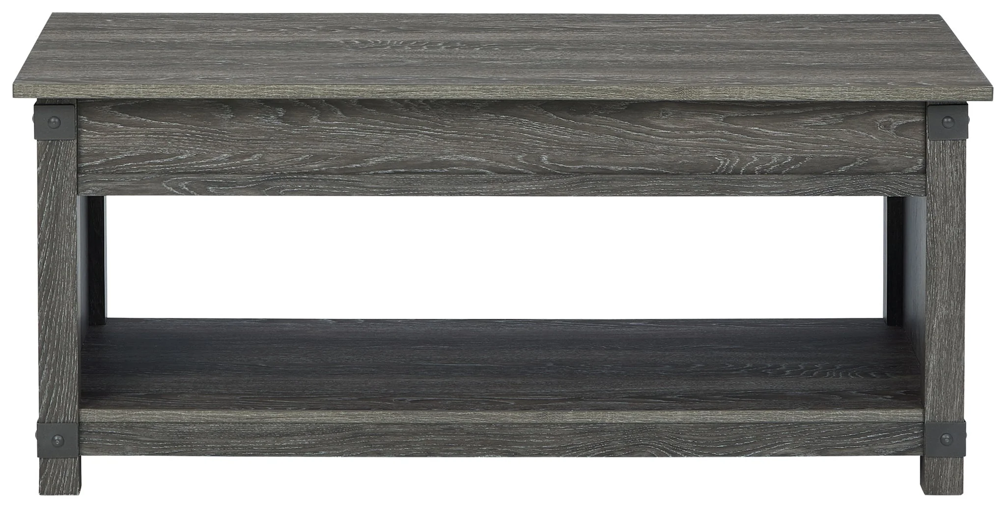 Freedan - Grayish Brown - Rect Lift Top Cocktail Table - Image 4
