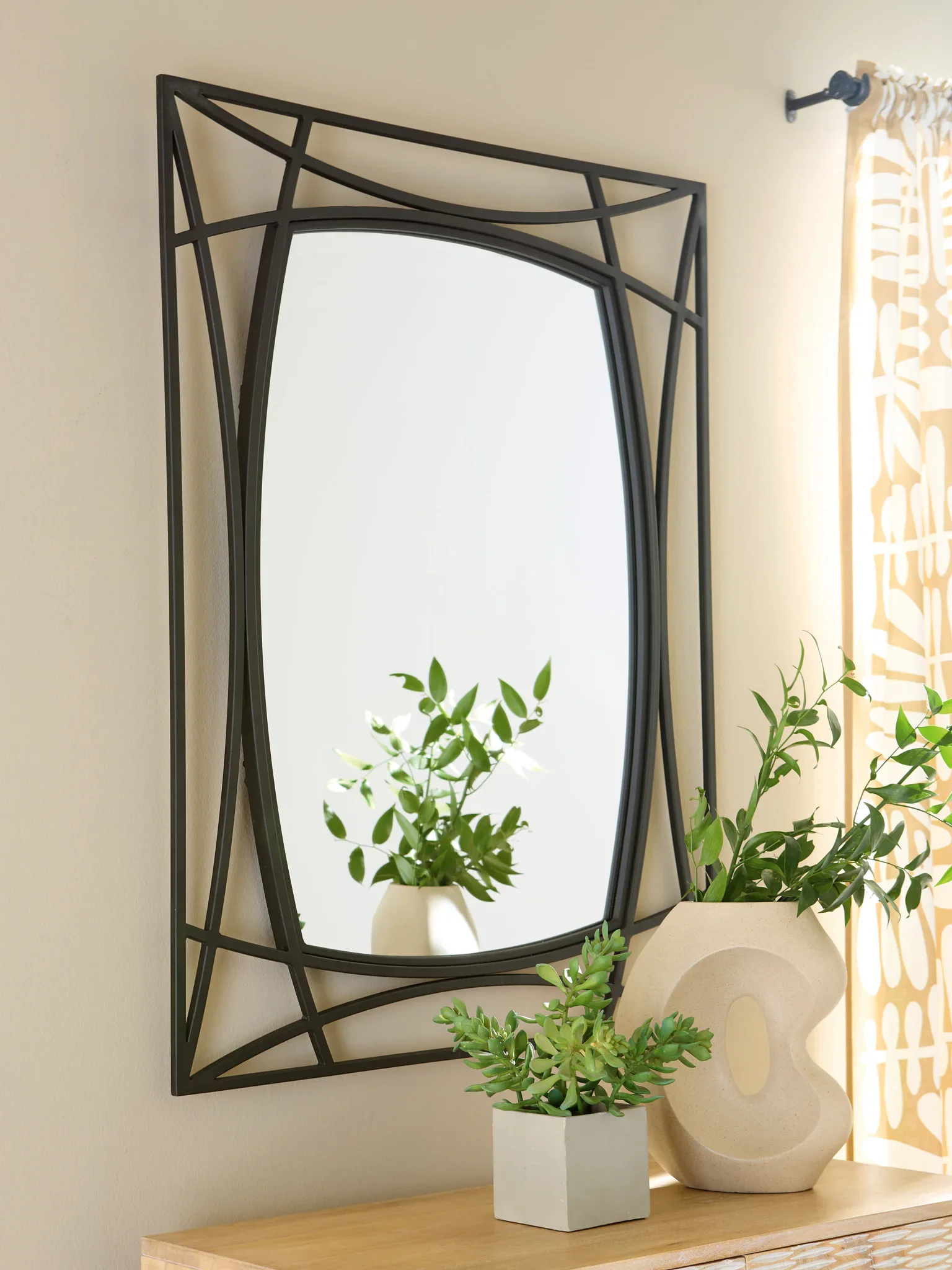Freenville - Black - Accent Mirror - Image 2