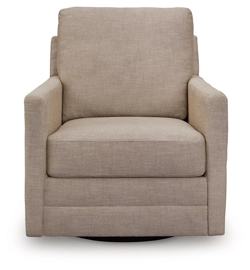 Freybourne Next-Gen Nuvella - Twill - Swivel Accent Chair - Image 3