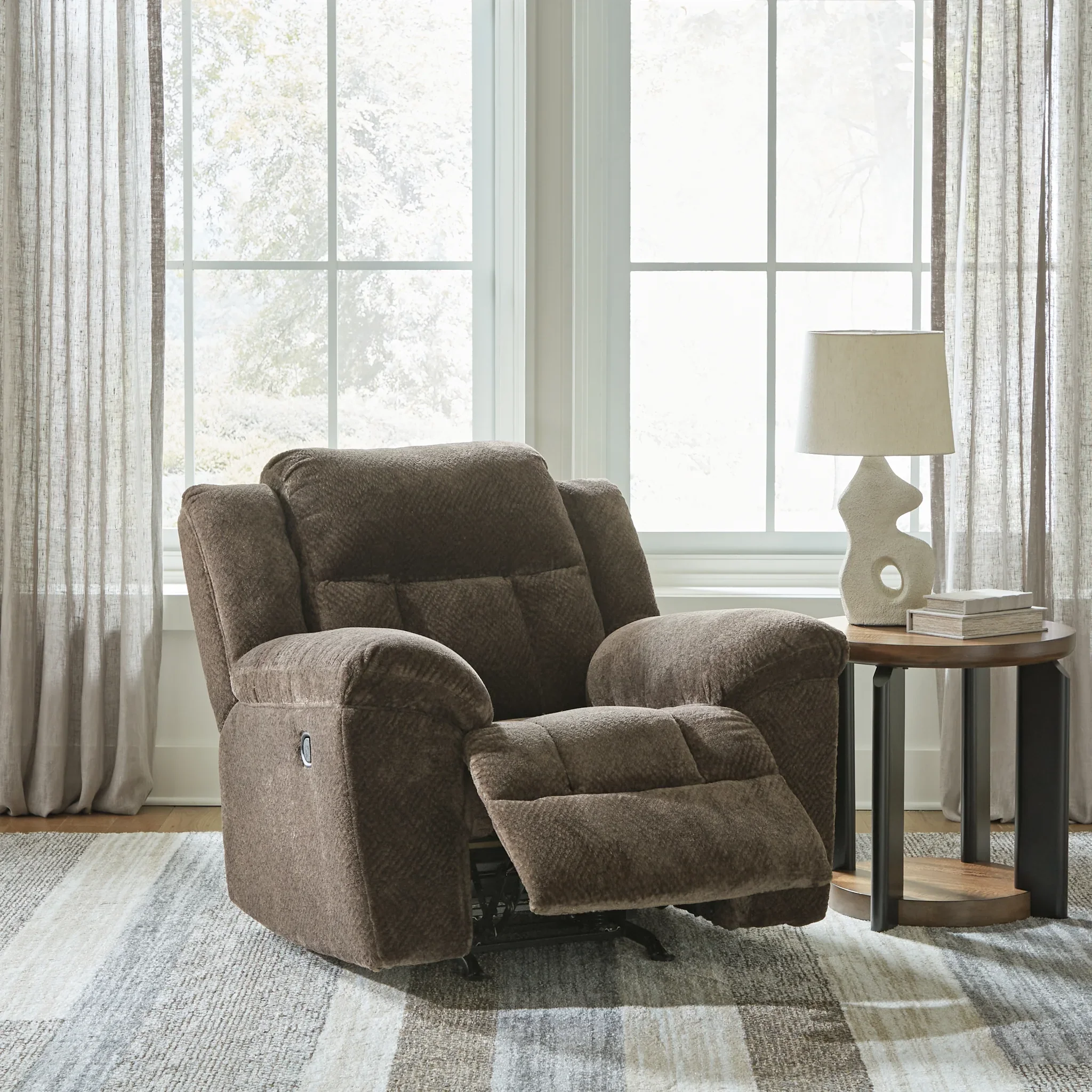 Frohn - Chocolate - Rocker Recliner - Image 8