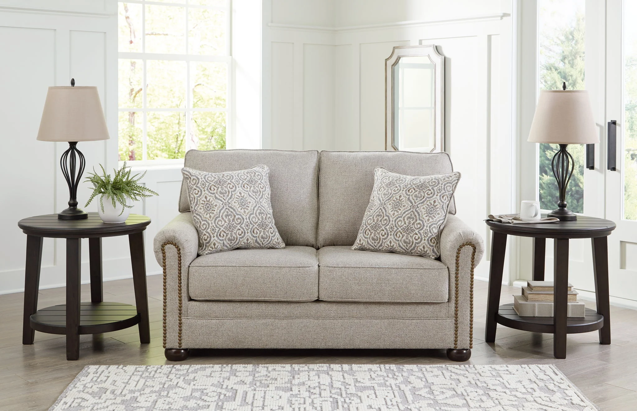 Gaelon - Dune - Loveseat - Image 2