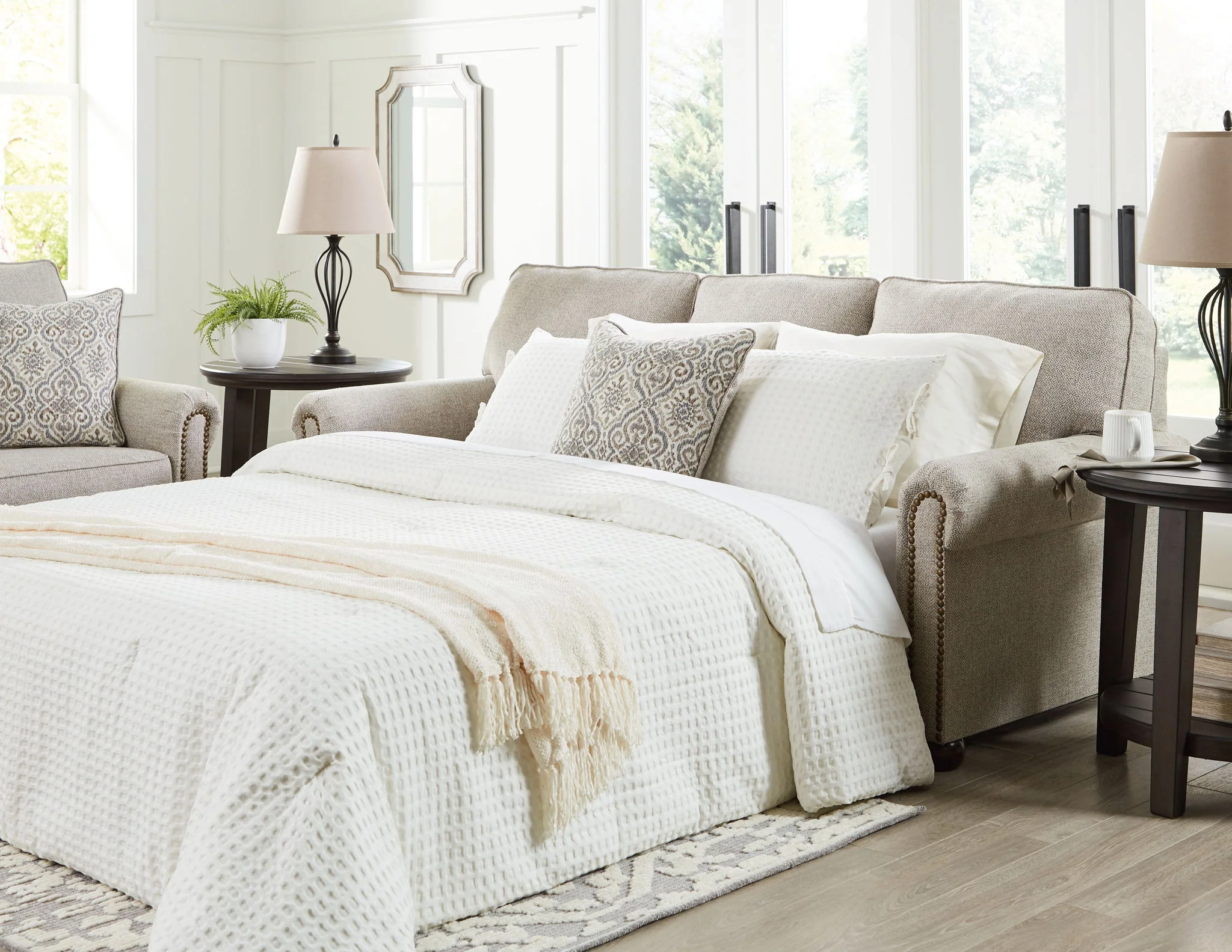 Gaelon - Dune - Queen Sofa Sleeper - Image 5