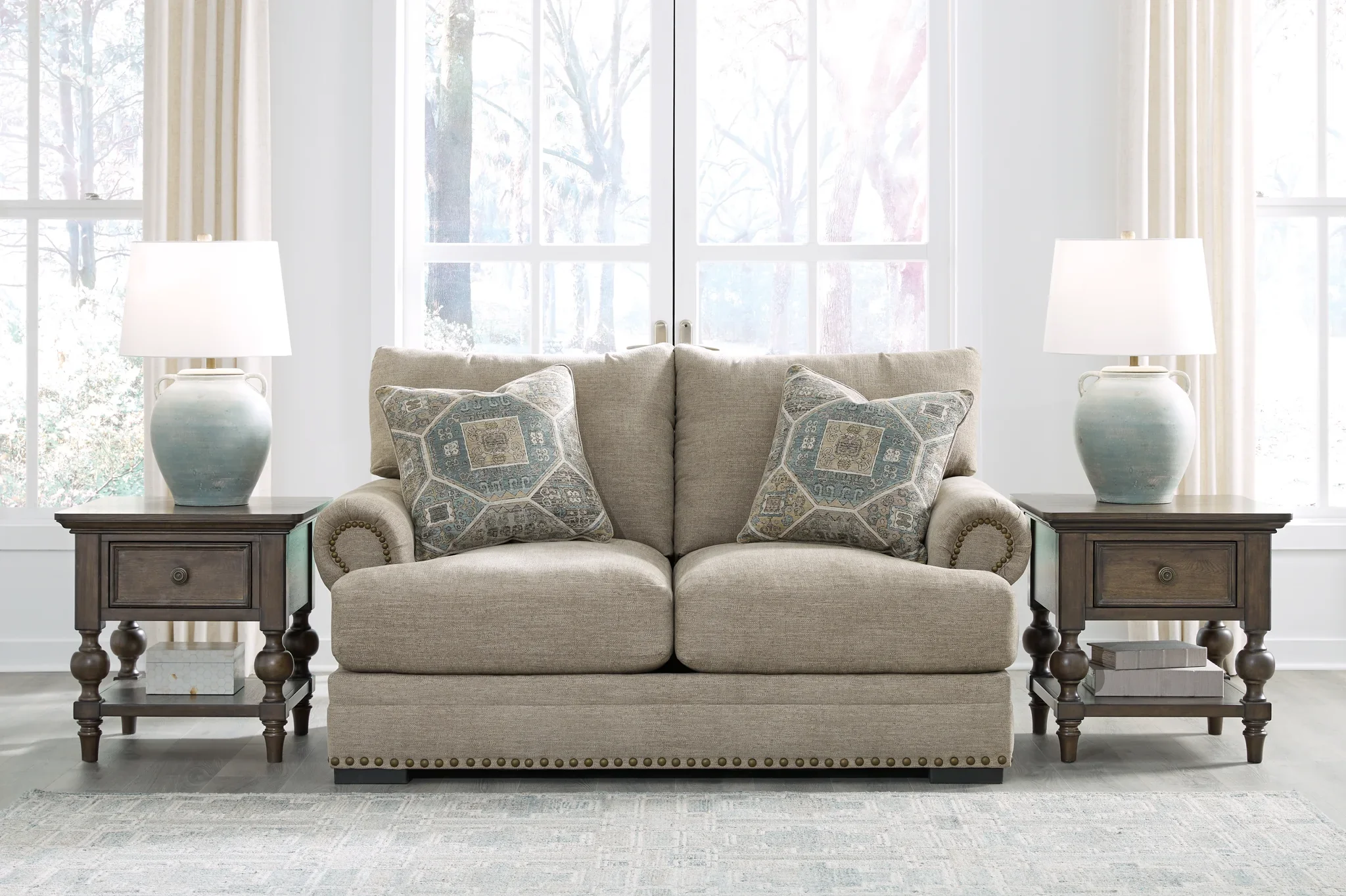 Galemore - Quarry - Loveseat - Image 2