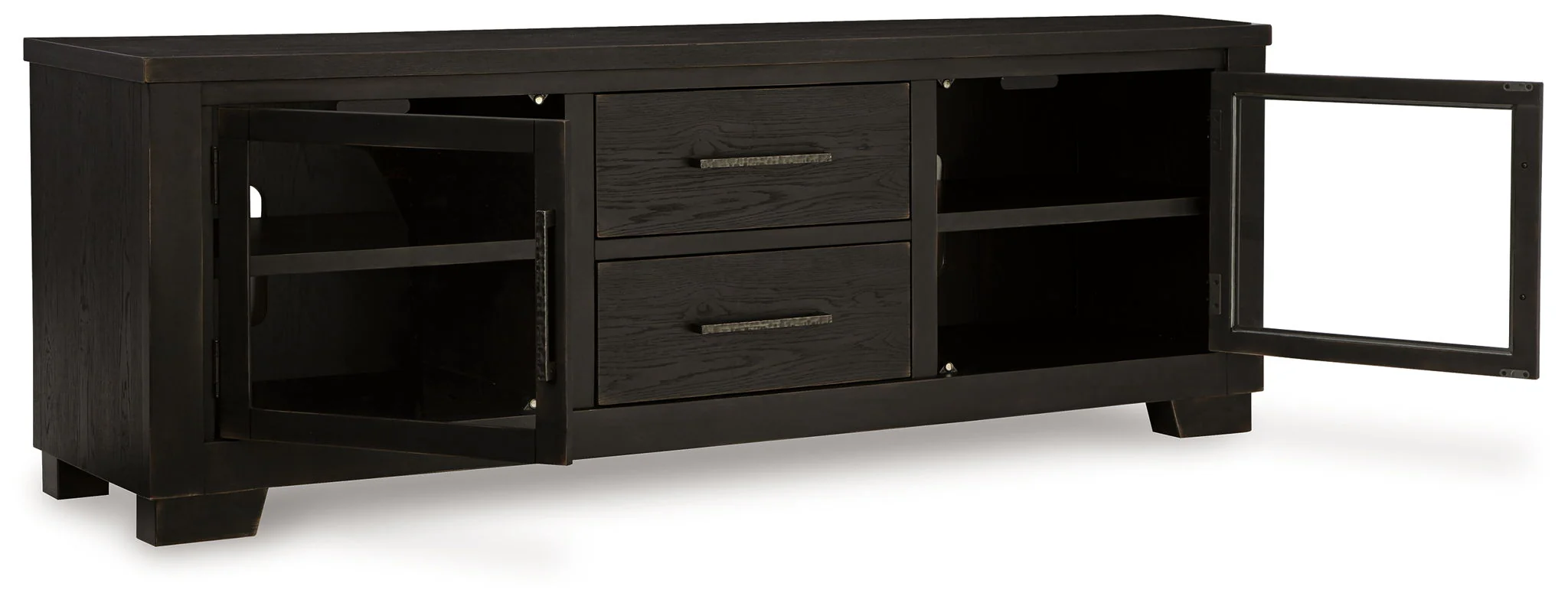 Galliden - Black - Extra Large TV Stand - Image 3