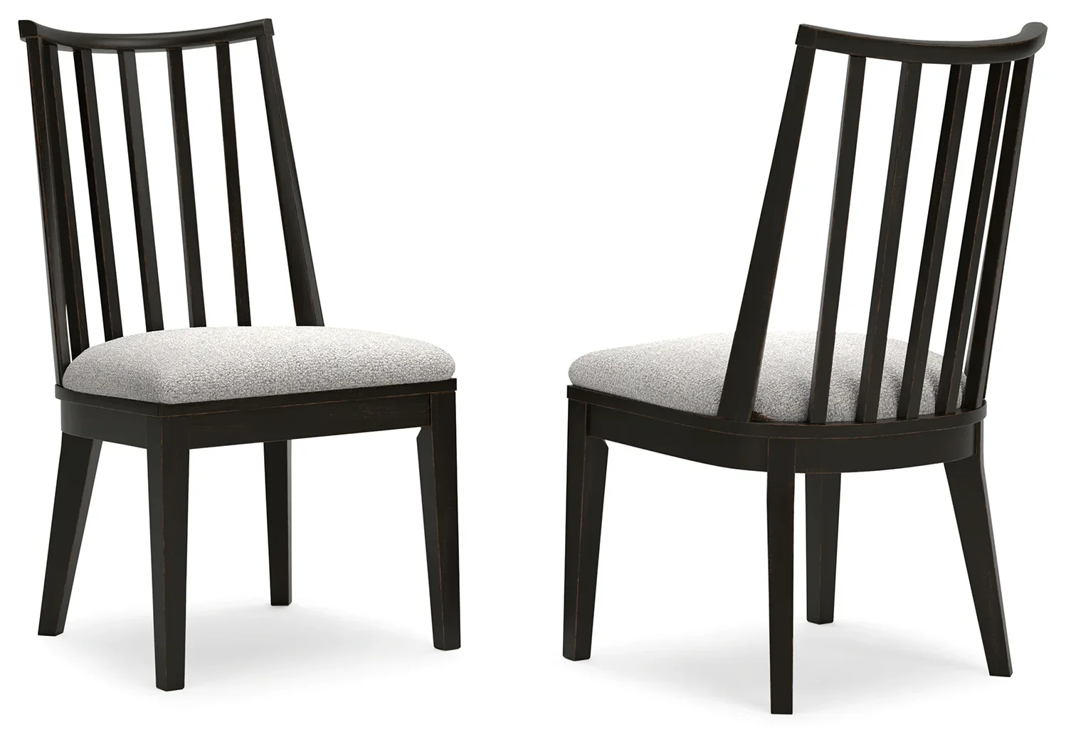 Galliden - Light Brown / Black - 8 Pc. - Rectangular Dining Table, 4 Side Chairs, 2 Arm Chairs, Server - Image 9