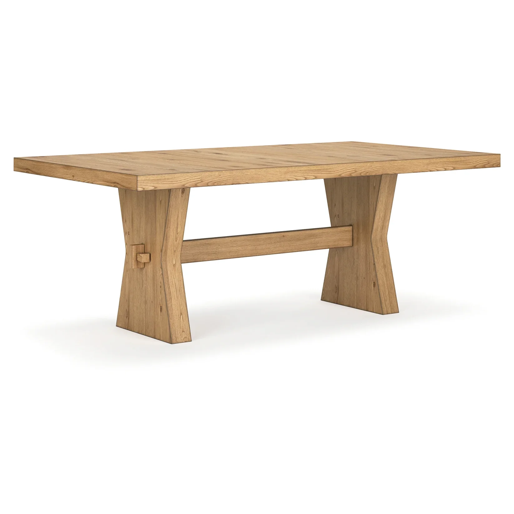 Galliden - Light Brown - Rectangular Dining Room Table