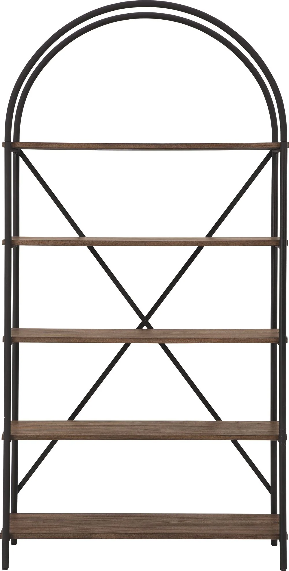 Galtbury - Brown / Black - Bookcase - Image 4