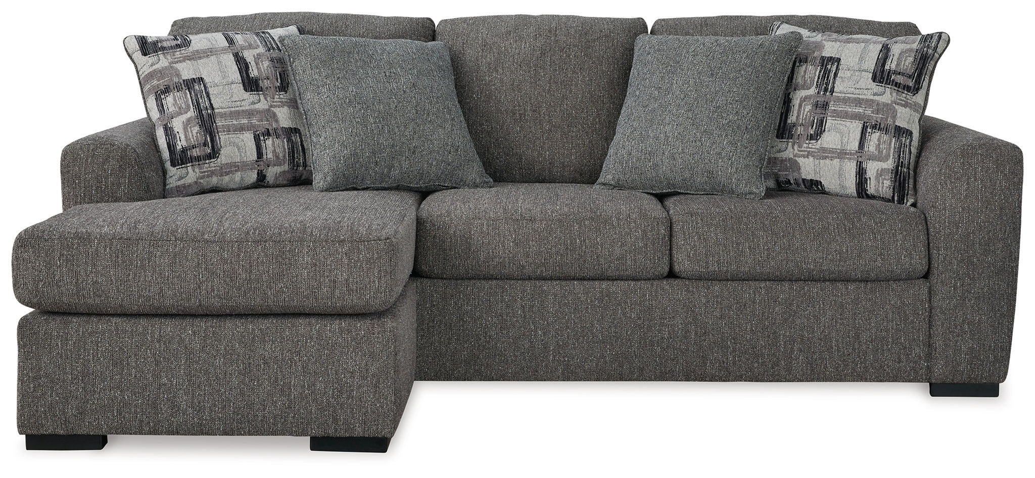 Gardiner - Pewter - Sofa Chaise - Image 5