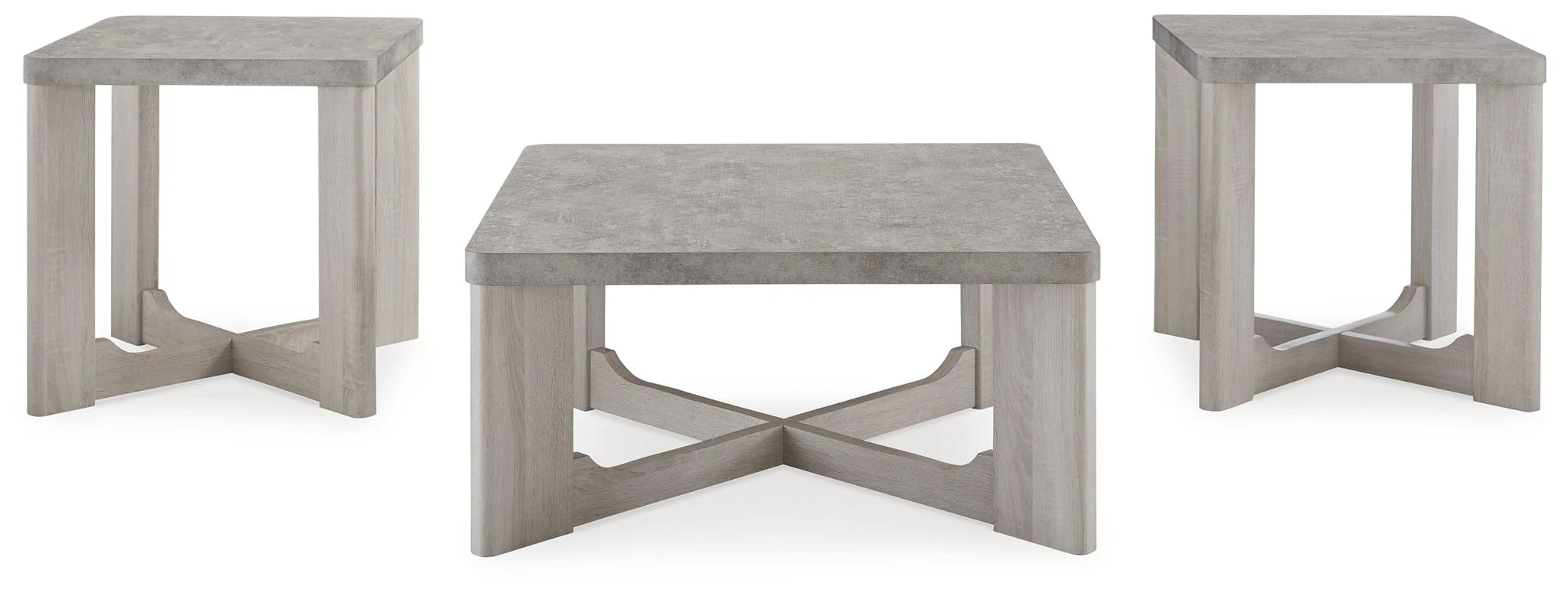 Garnilly - Whitewash - Occasional Table Set (Set of 3) - Image 3