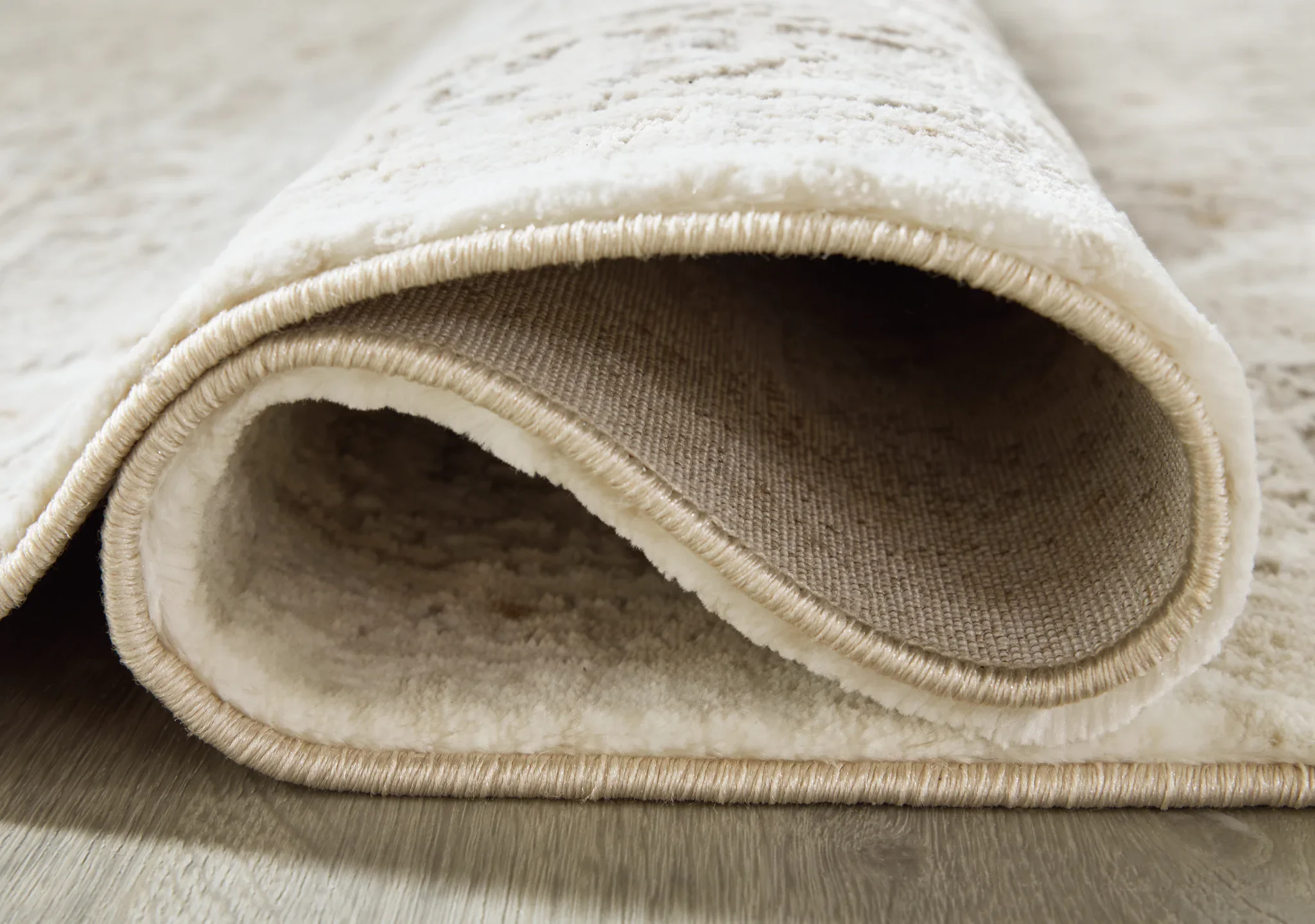 Gatwell - Ivory / Gray / Tan - Medium Rug - 5' x 7' - Image 4