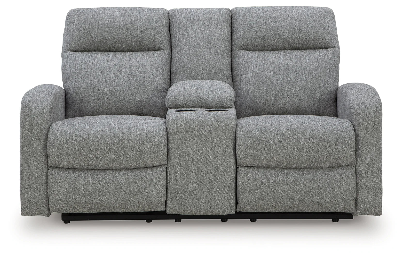 Gauntlet - Sterling - Double Recline Loveseat With Console - Image 5