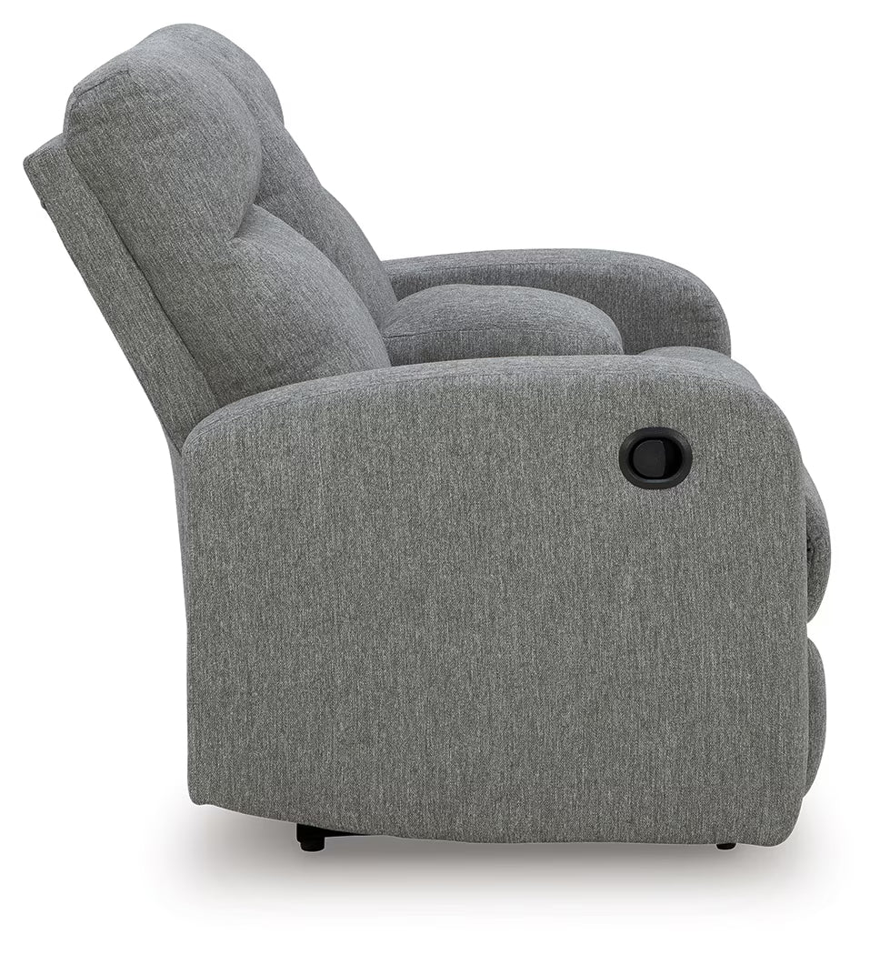 Gauntlet - Sterling - Double Recline Loveseat With Console - Image 6
