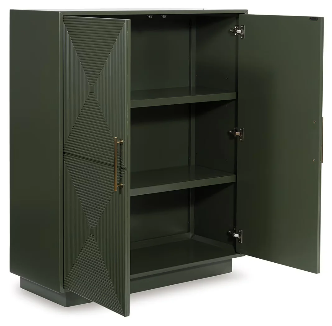 Geirwood - Dark Green - Accent Cabinet - Image 2