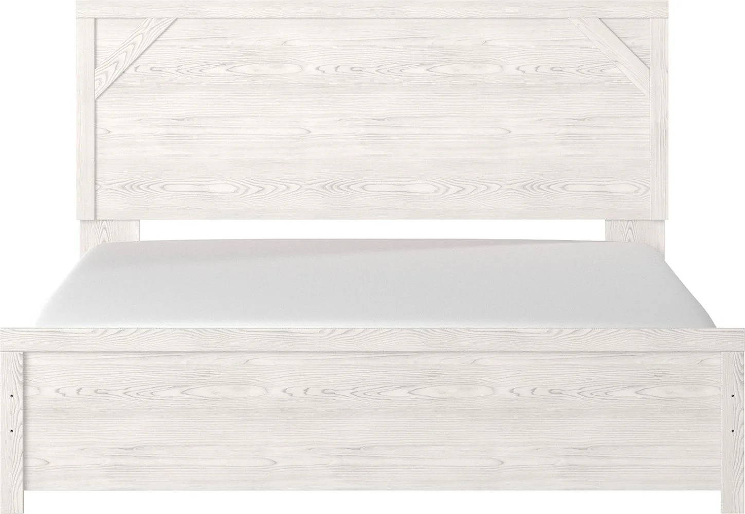 Gerridan - White / Gray - King Panel Bed - Image 3