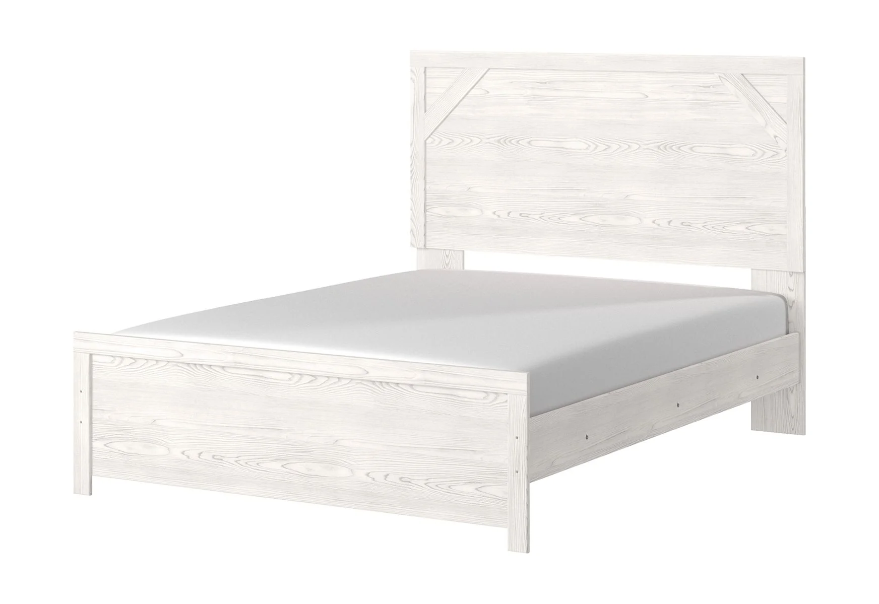 Gerridan - White / Gray - Queen Panel Bed - Image 2