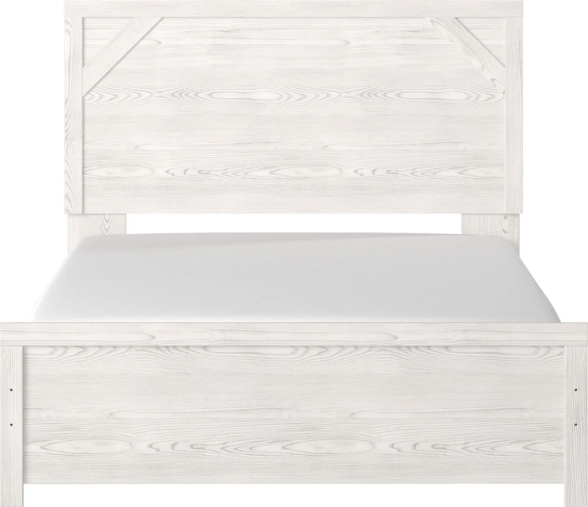 Gerridan - White / Gray - Queen Panel Bed - Image 3
