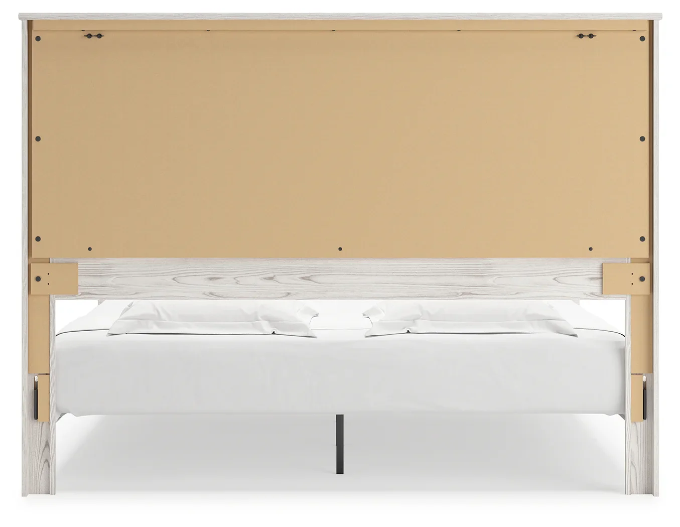 Gerridan - White - King Panel Bed With Sconces - Image 6