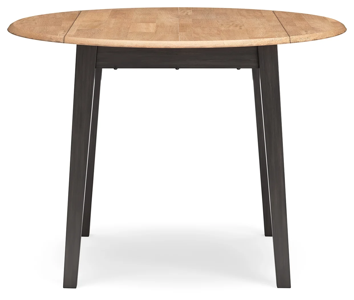 Gesthaven - Natural / Brown - Round Dining Room Drop Leaf Table - Image 3