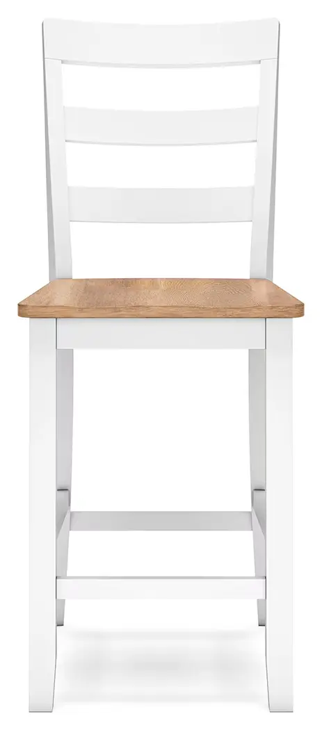 Gesthaven - Natural / White - Barstool (Set of 2) - Image 5
