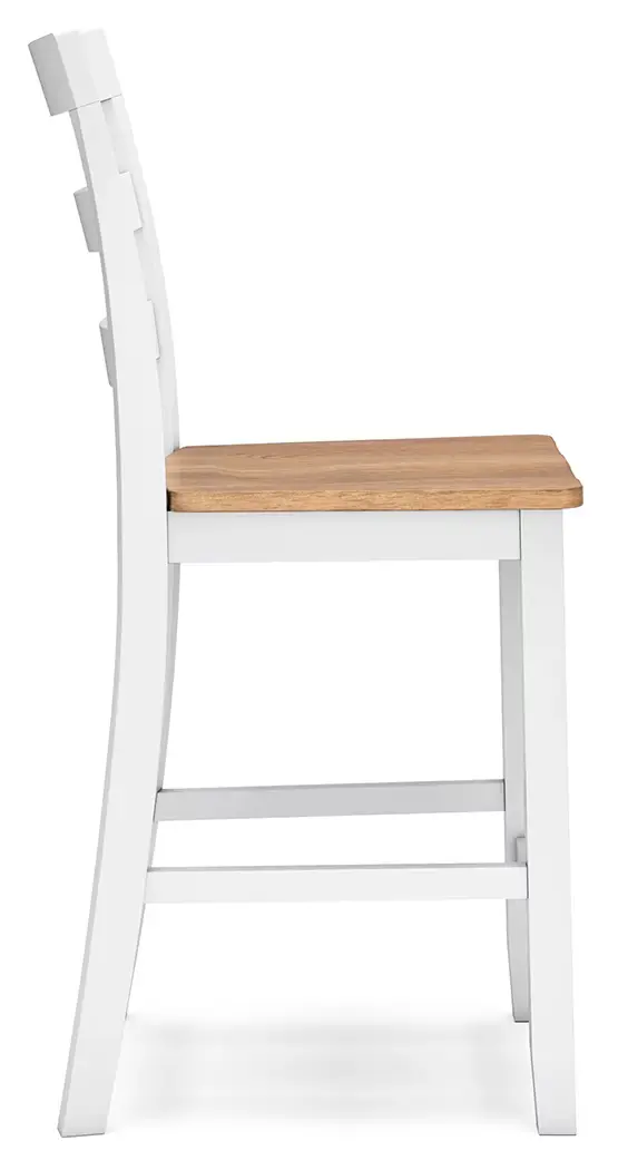 Gesthaven - Natural / White - Barstool (Set of 2) - Image 7