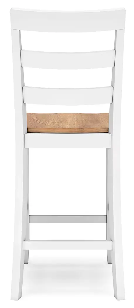 Gesthaven - Natural / White - Barstool (Set of 2) - Image 8