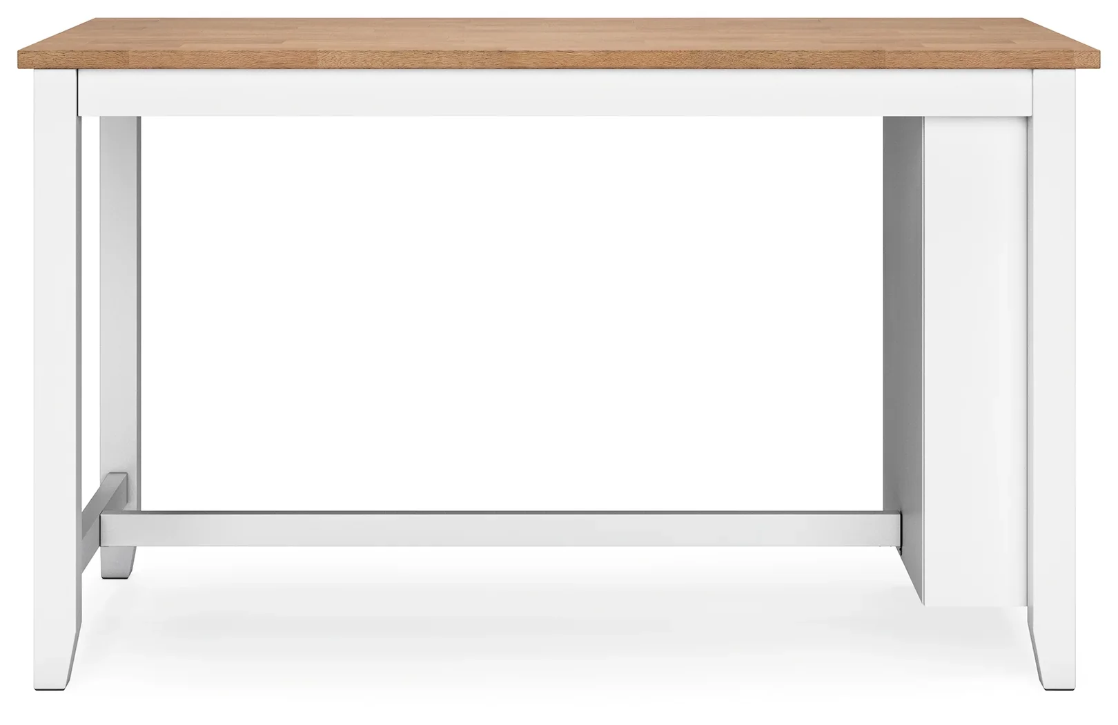 Gesthaven - Natural / White - Rectangular Dining Room Counter Table - Image 5
