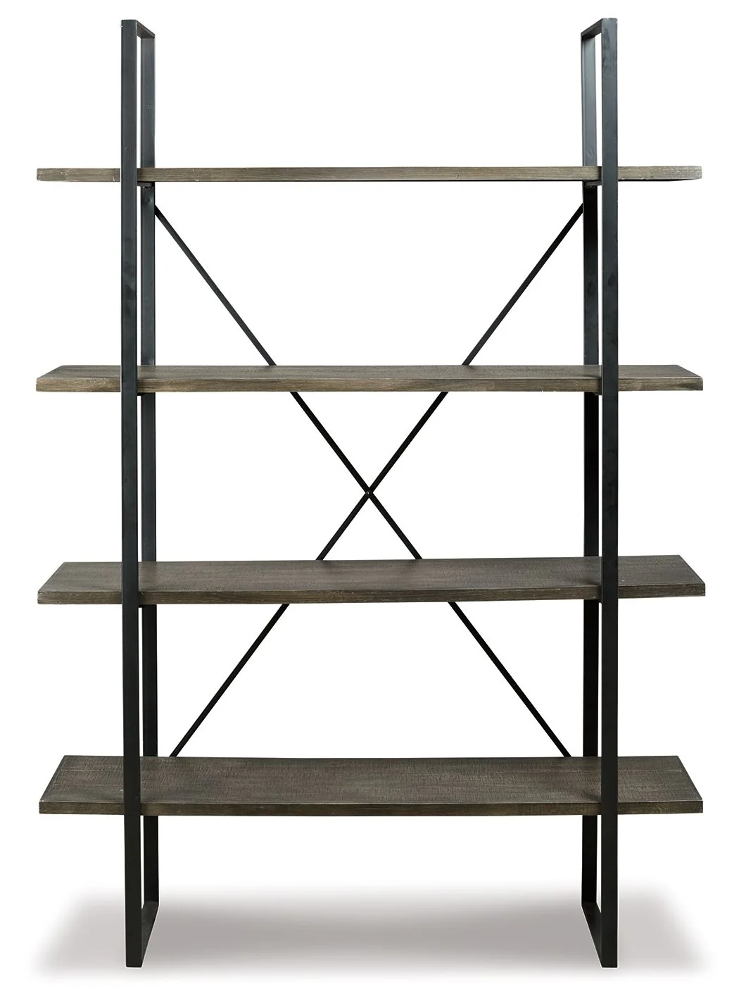 Gilesgrove - Black / Gray - Bookcase - Image 3