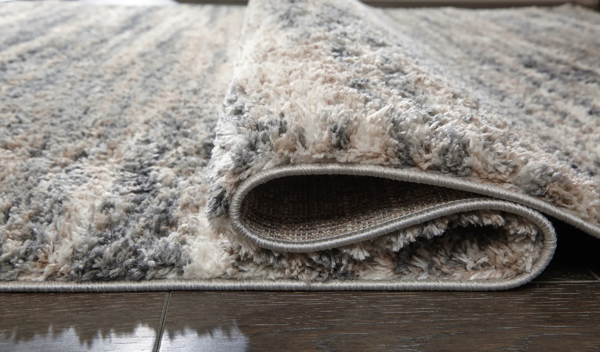 Gizela - Ivory / Beige / Gray - Large Rug - 8' x 10' - Image 4