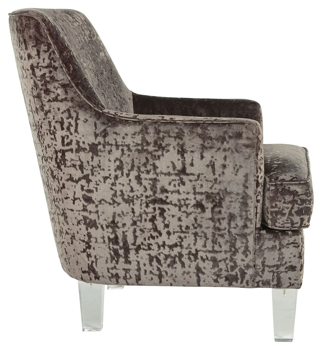 Gloriann - Charcoal - Accent Chair - Image 3