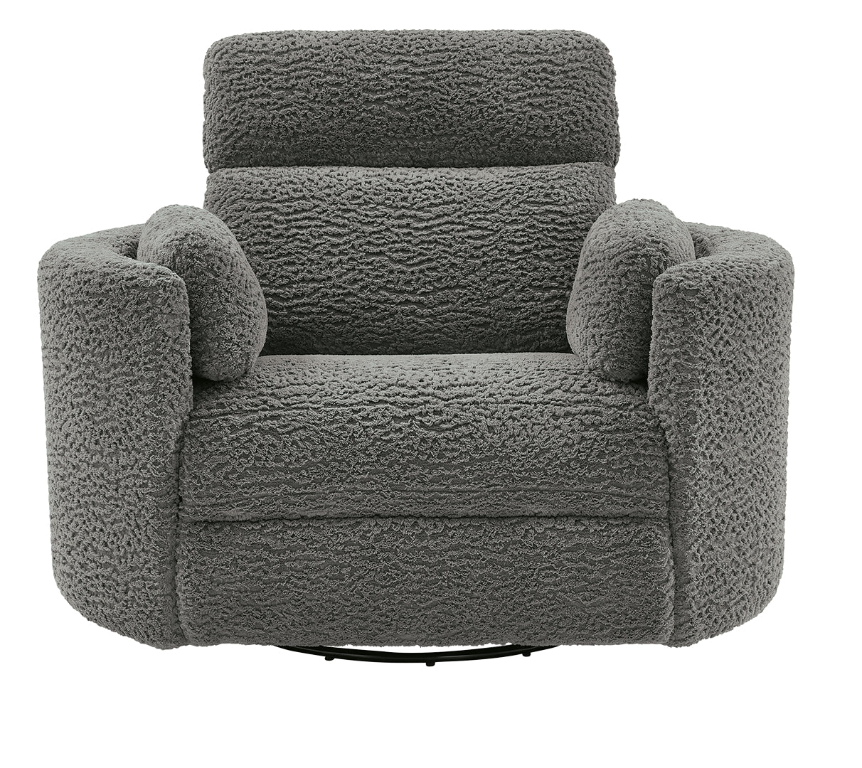 Gosaldo - Swivel Glider Power Recliner - Lead - Image 2